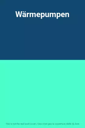 Couverture du produit · Wärmepumpen