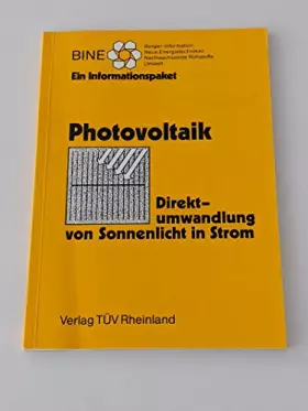 Couverture du produit · Photovoltaik. Direktumwandlung von Sonnenlicht in Strom