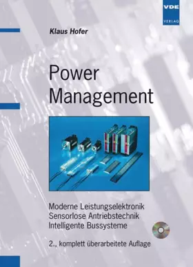 Couverture du produit · Power Management - Moderne Leistungselektronik, Sensorlose Antriebstechnik, Intelligente Bussysteme