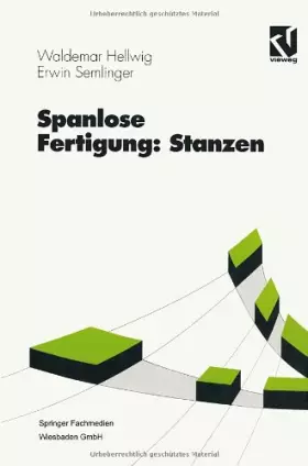 Couverture du produit · Spanlose Fertigung: Stanzen