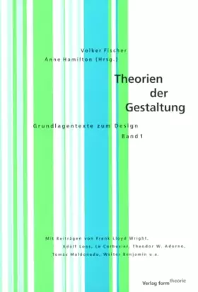 Couverture du produit · Theorien der Gestaltung: Grundlagentexte zum Design, Band 1