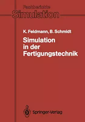 Couverture du produit · Simulation in der Fertigungstechnik (Fachberichte Simulation, 10, Band 10)
