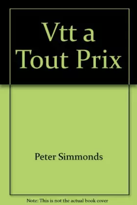 Couverture du produit · Un VTT à tout prix