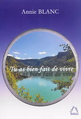 Couverture du produit · Tu as bien fait de vivre