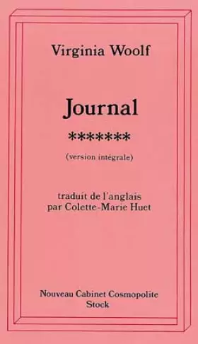 Couverture du produit · Journal. Tome 7