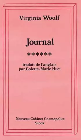Couverture du produit · Journal. Tome 6