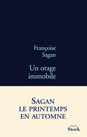 Couverture du produit · Un orage immobile