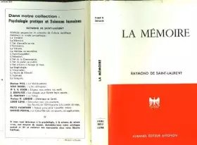 Couverture du produit · La memoire
