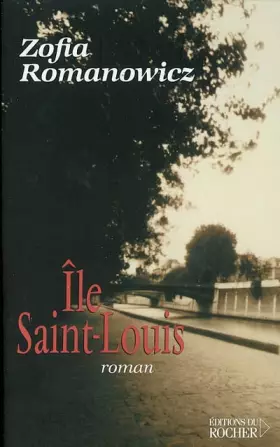 Couverture du produit · Île Saint-Louis