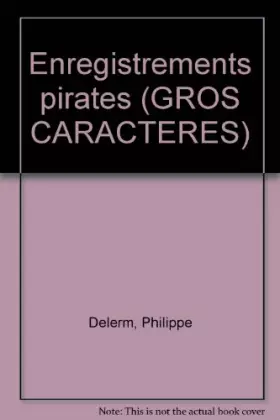 Couverture du produit · Enregistrements pirates