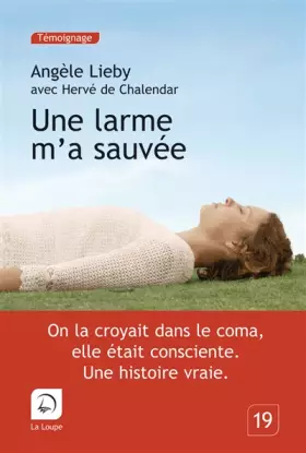 Couverture du produit · Une larme m'a sauvée (Grands Caractères)