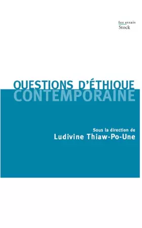 Couverture du produit · Questions d'éthique contemporaine