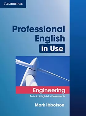 Couverture du produit · Professional English in Use Engineering: Edition with answers