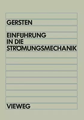 Couverture du produit · Einführung in Die Strömungsmechanik