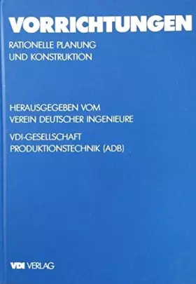 Couverture du produit · Vorrichtungen. Rationelle Planung und Konstruktion