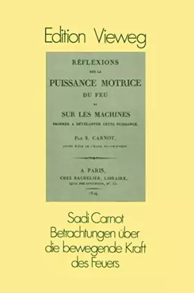 Couverture du produit · Betrachtungen über die bewegende Kraft des Feuers