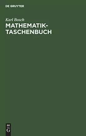 Couverture du produit · Mathematik-Taschenbuch