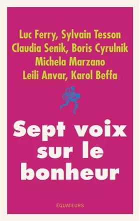 Couverture du produit · Sept voix sur le bonheur
