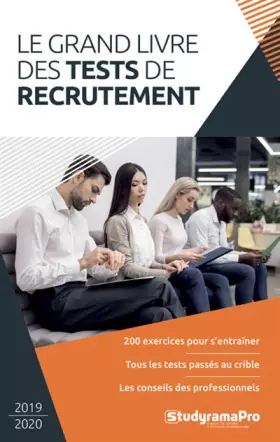 Couverture du produit · Le grand livre des tests de recrutement