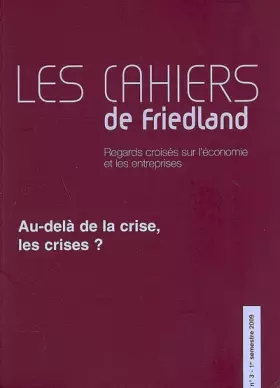 Couverture du produit · Au-delà de la crise, les crises ?