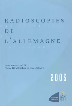 Couverture du produit · Radioscopies de l'Allemagne