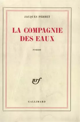 Couverture du produit · La Compagnie des eaux