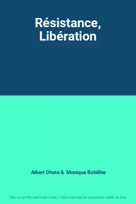 Couverture du produit · Résistance, Libération