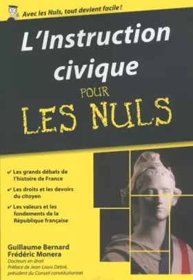Couverture du produit · L'Instruction civique pour les Nuls poche