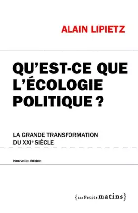 Couverture du produit · Qu'est-ce que l'écologie politique (36)