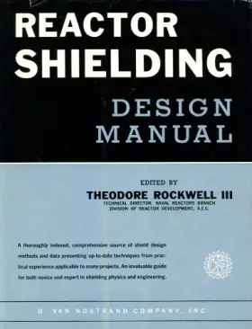 Couverture du produit · Reactor Shielding Design Manual