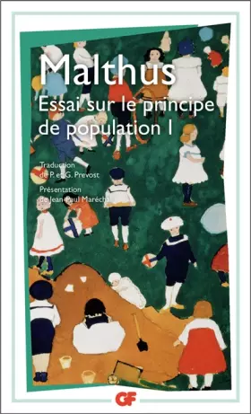 Couverture du produit · Essai sur le principe de population : Tome 1