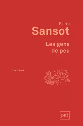 Couverture du produit · Les gens de peu