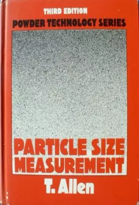 Couverture du produit · Particle Size Measurement