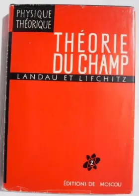 Couverture du produit · Théorie du champ