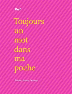 Couverture du produit · Toujours un mot dans ma poche