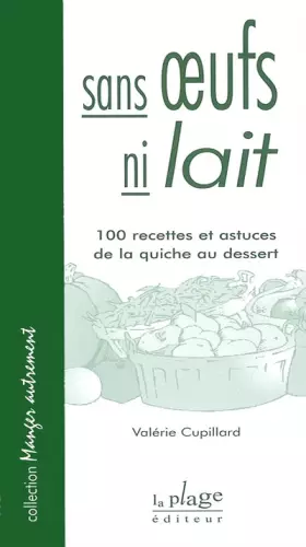 Couverture du produit · Sans lait et sans oeufs