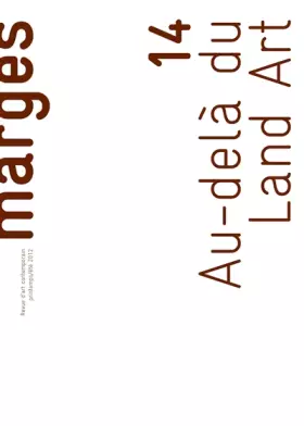 Couverture du produit · Marges, N° 14, printemps-été : Au-delà du Land Art