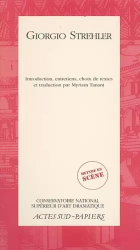 Couverture du produit · Giorgio Strehler