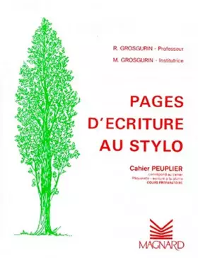 Couverture du produit · Cahier stylos-bille : Peuplier CP