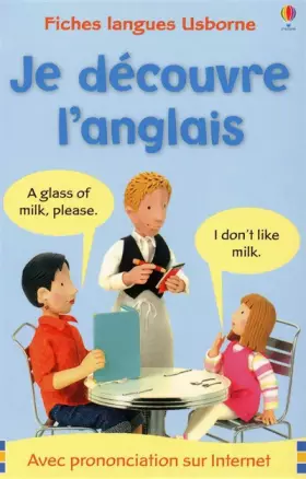 Couverture du produit · Je découvre l'anglais - Fiches langues Usborne