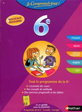 Couverture du produit · JE COMPRENDS TOUT 6E