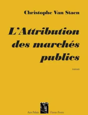 Couverture du produit · Attribution des marches publics