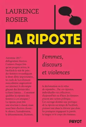 Couverture du produit · La Riposte: Femmes, discours et violences