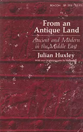 Couverture du produit · From an Antique Land Ancient and Modern in the Middle East