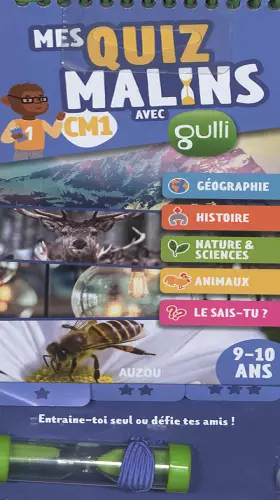 Couverture du produit · Mes Quiz malins - CM2 à CM2 (en partenariat avec Gulli)