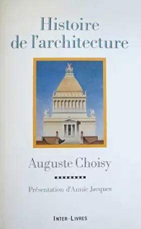 Couverture du produit · Histoire de l'architecture