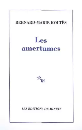 Couverture du produit · Les amertumes