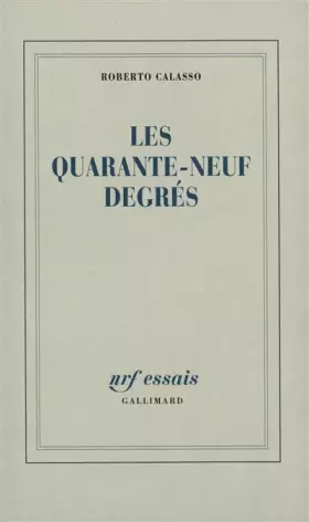 Couverture du produit · Les Quarante-neuf degrés