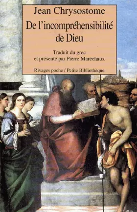 Couverture du produit · De l'incompréhensibilité de Dieu