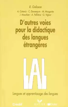 Couverture du produit · D'autres voies pour la didactique des langues étrangères